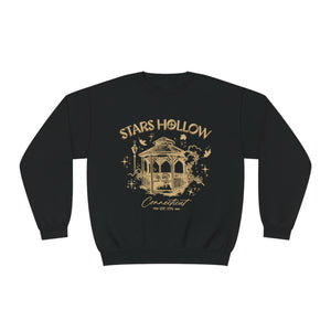 Open image in slideshow, Women&#39;s Gilmore Girls Gold Gazebo Crewneck Sweatshirt
